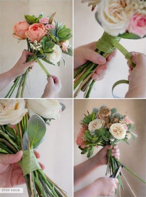 How to Make a Bridal Bouquet with Fake Flowers: A Journey Through Creativity and Practicality