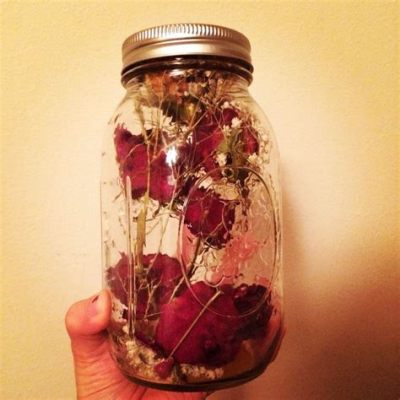 How to Preserve Flowers in a Jar: A Symphony of Petals and Time